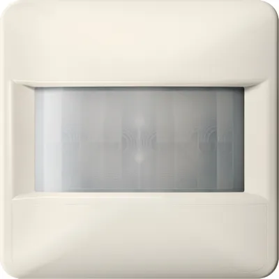 JUNG Automatikschalter Bewegungsmelder CD17180 | Unterputz | 180° Erfassungswinkel | 1,1m | vernetzbar | cremeweiß