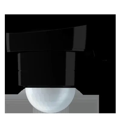 JUNG Bewegungsmelder BM240S1ASW | 240° Aufputz | IP54 | 230V | max. 1000W | Unterkriechschutz | vernetzbar | schwarz