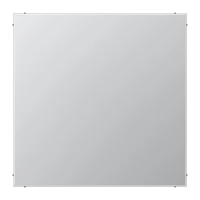 JUNG Blindabdeckung | AL2994B | Aluminium matt | 70x70mm | IP44 | Serie LS | Klemmbefestigung