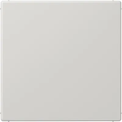 JUNG Blindabdeckung LS994BLG | mit Tragring | 70x70mm | Duroplast | IP44 | lichtgrau RAL 7035