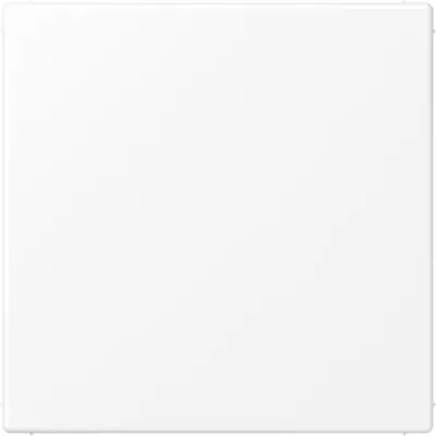 JUNG Blindabdeckung LS994BWWM | Blindplatte für Schalter | Thermoplast | schneeweiß matt | 70x70 mm | IP44