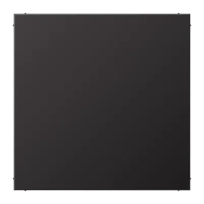 JUNG Blindabdeckung AL2994BD | Aluminium matt | IP44 | 70x70 mm | Klemmbefestigung | halogenfrei