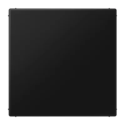JUNG Blind-Abdeckung LS994BSWM | Blende für individuelle Ausschnitte | Thermoplast matt | 70x70 mm | graphitschwarz