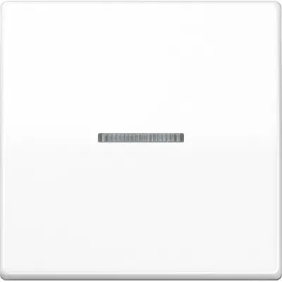 JUNG HOME Taster 1fach BTAS17101WW | smarter Licht- & Jalousie-Schalter | Bluetooth | alpinweiß