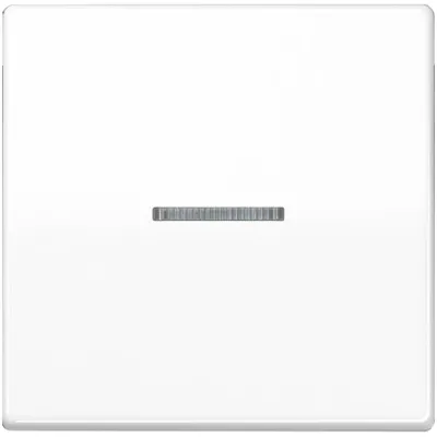 JUNG HOME Taster 1fach BTAS17101WW | smarter Licht- & Jalousie-Schalter | Bluetooth | alpinweiß