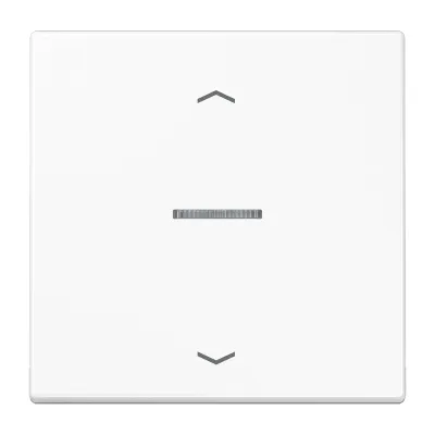 JUNG HOME Taster 1fach BT LS 17101 P WW | Smart Home Schalter | Bluetooth | Alexa & Google Assistant | weiß