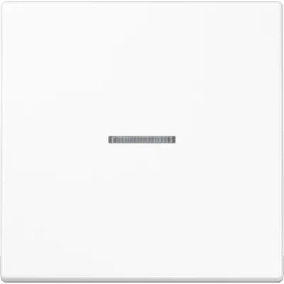 JUNG Taster 1-fach BTLS17101WW | Smart Home Schalter | Bluetooth | Alexa & Google Assistant | Duroplast | alpinweiß