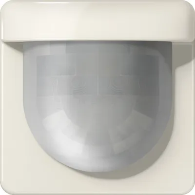 JUNG Bewegungsmelder Unterputz CD 17280 | 180° Erfassung | IP44 | 2,2m Höhe | vernetzbar | Thermoplast | cremeweiß
