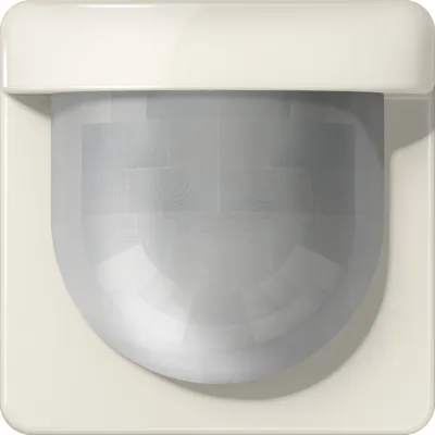 JUNG Bewegungsmelder Unterputz CD 17280 | 180° Erfassung | IP44 | 2,2m Höhe | vernetzbar | Thermoplast | cremeweiß