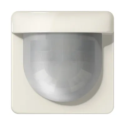 JUNG Bewegungsmelder Unterputz CD 17280 | 180° Erfassung | IP44 | 2,2m Höhe | vernetzbar | Thermoplast | cremeweiß