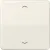 Bild: JUNG Wippe für Taster BA 1-fach CD590P 2071.02 | Jalousie Symbol Pfeile | Duroplast | glänzend | cremeweiß RAL 1013