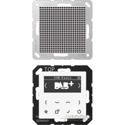 JUNG DAB A1 WW UP Einsatz-Radio aws Basis+zentr.Abdeckpl