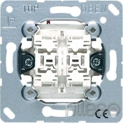 Jung Doppel-Taster 10AX 250V 2 Schließer/Glimmlp 535 U5