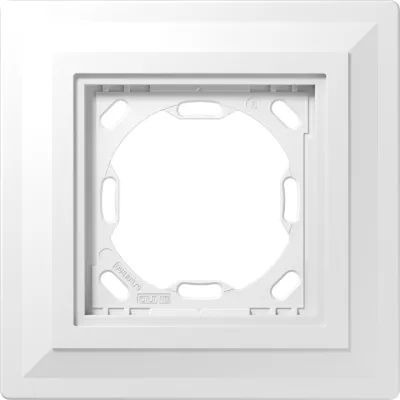 JUNG Einputzadapter PA981G125-0 | 1-fach | Gipskarton 12,5 mm | 130x130 mm | Serie LS Zero | wandbündig | Unterputz