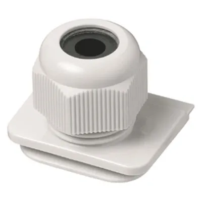 JUNG Einsatz 893-2 | Verschraubung M20x1,5 | für WG 800 wassergeschützte Geräte | Thermoplast | grau RAL 7035