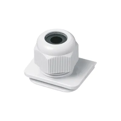 JUNG Einsatz 893-2 | Verschraubung M20x1,5 | für WG 800 wassergeschützte Geräte | Thermoplast | grau RAL 7035