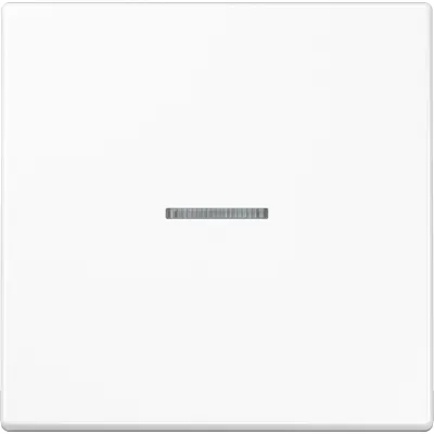JUNG eNet Funk-Steuertaste FMLS1700WW | Schalter Jalousie & Licht | 1-fach | Duroplast glänzend | alpinweiß RAL 9016