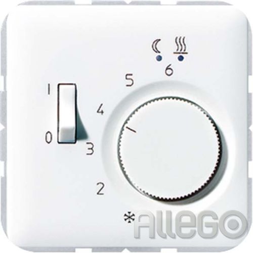 Bild: JUNG Fußboden-Heiz.-Regler ws 1-pol.Schl.AC 230V FTR CD 231