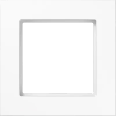 JUNG Rahmen 1-fach | Unterputz | Thermoplast | IP44 | 85x85mm | alpinweiß