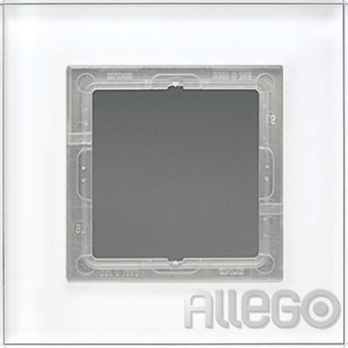 Bild: Jung Glasrahmen 1-fach aws waage/senkrecht LSP 981 GL WW