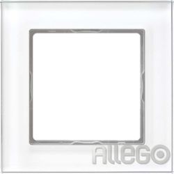 Jung Glasrahmen 4-fach aws waage/senkrecht AC 584 GL WW