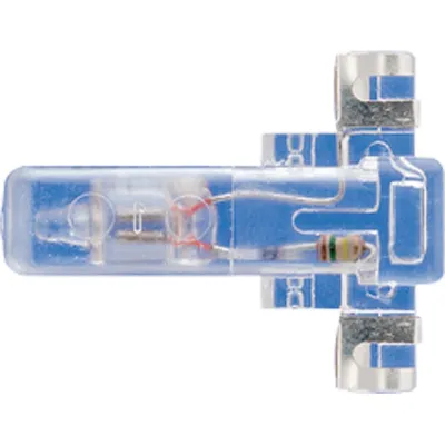 JUNG Glimmlampe 98-220 | Steck-Glimmlampe für Schalter & Taster | 230V 1,1mA | Stecksockel | weiß