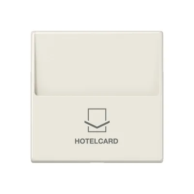 JUNG Hotelcard-Schalter A 590 CARD | AS Serie | für Jung-Taster 531U 532U 533U 534U | Thermoplast | cremeweiß RAL1013