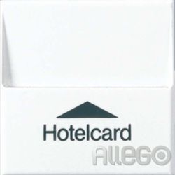 JUNG Hotelcard-Schalter aws ohne Taster-Einsat A 590 CARD WW