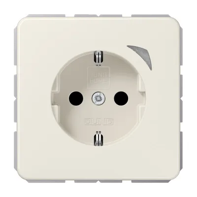 JUNG SCHUKO Steckdose BTCD1521S | Smart Unterputz | Bluetooth | 16A 250V | Alexa & Google Assistant | weiß