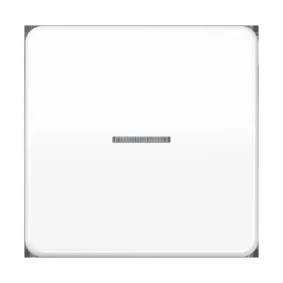 JUNG Taster 1fach BTCD17101WW | Smart Home Schalter | Bluetooth | App-steuerbar | LED | alpinweiß RAL 9016