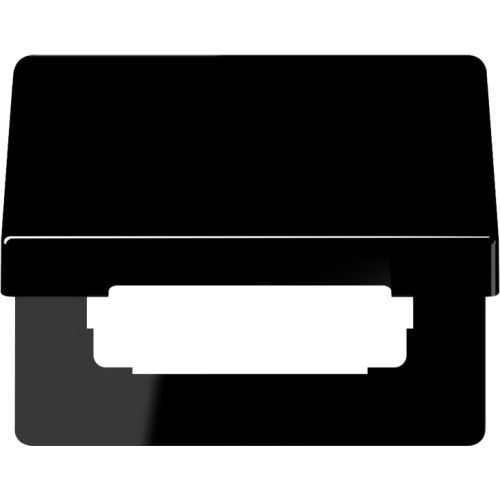 Bild: JUNG Klappdeckel sw m.Abdeckung 50x50mm SL 590 KL SW