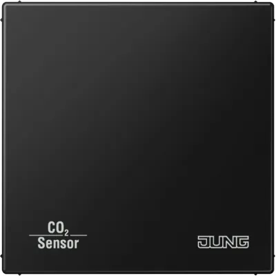 JUNG KNX CO2-Sensor CO2 LS 2178 SWM | Raumluftsensor | Temperatur- & Feuchtemessung | Unterputz | graphitschwarz matt