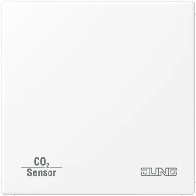 JUNG KNX CO2-Sensor LS 2178 WWM | Luftfeuchte- & Temperatursensor | Unterputz | 2 Binäreingänge | schneeweiß matt