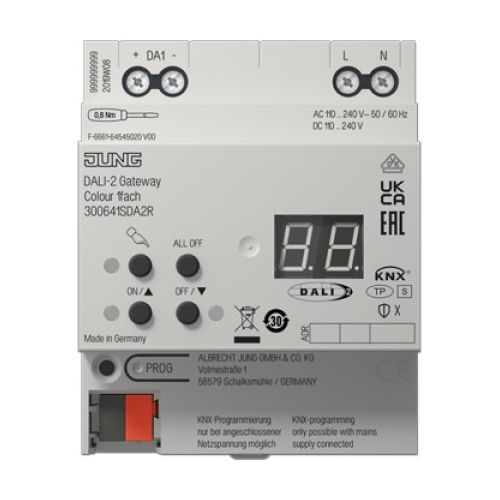 Bild: Jung KNX DALI-2 Gateway 30064 1S DA2 R Colour 1fach