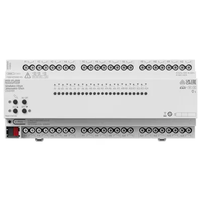 JUNG KNX Schaltaktor/Jalousieaktor 230241SR | 24-fach Schaltaktor | 12-fach Jalousieaktor | 16A | KNX Secure