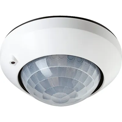 JUNG KNX Präsenzmelder 3361WW | Bewegungsmelder Deckenmontage | Busankoppler | 360° Erfassung | 2,5 m Reichweite | weiß