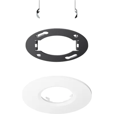 Jung Unterputz-Set PMM-UP-SET-WW KNX Präsenzmelder Mini | Deckenmontage | Bewegungsmelder | Helligkeitsregler | Weiß