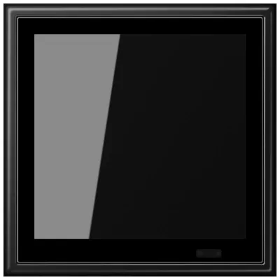 JUNG KNX Raumcontroller LS Touch LS459D1SSWM | Unterputz | Touchscreen | Raumtemperaturregler | IP20 | graphitschwarz