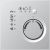 Bild: JUNG KNX Stetigregler alu mit int.Busankoppler AL 2178