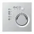 Bild: JUNG KNX Stetigregler AL2178 | Raumtemperaturregler Unterputz | Busankoppler | Stellrad | LED | Aluminium