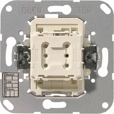 Jung KNX Taster 1-fach 4071.01LED Unterputz | LED-Status | Schalten & Dimmen