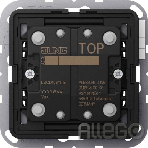 Bild: JUNG KNX-Taster Erweiterung 1-fach LSCD10911TE