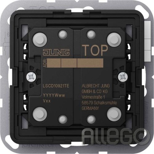 Bild: JUNG KNX-Taster Erweiterung 2-fach LSCD10921TE