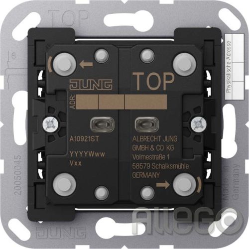 Bild: JUNG KNX-Taster Universal 2-fach A10921ST