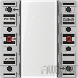 Jung KNX Tastsensor-Erweiterungsmodul A5091TSEM Universal 1fach Jung KNX Tastsen