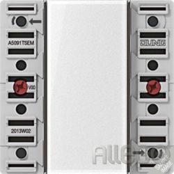 Jung KNX Tastsensor-Erweiterungsmodul A5092TSEM Universal 2fach Jung KNX Tastsen