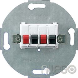 Jung Lautsp.-Anschlussdose aws 25V SLA 2 WW