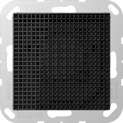 JUNG Lautsprechermodul LSMA4SW | UP-Lautsprecher Serie A500 | 2,5W 4 Ohm | Einbau | 120-15000Hz | schwarz