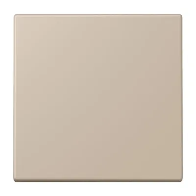 JUNG Wippe 1fach LC 990 243 | Schalter/Taster Abdeckung | Duroplast matt lackiert | 70x70 mm | ombre naturelle claire