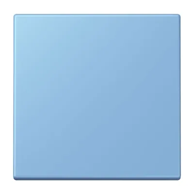 JUNG Wippe 1fach LC 990 256 | Schalterabdeckung Taster/Schalter | Duroplast lackiert | matt | 70x70mm | bleu céruléen